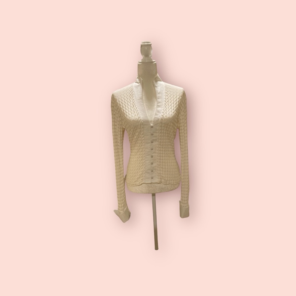 Rayure Knit Blouse